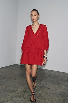 ROBE COURTE BRODÉE ZW COLLECTION