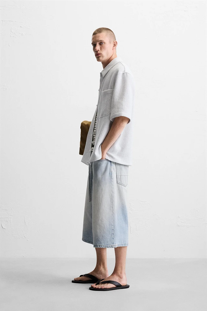 CHEMISE JACQUARD GÉOMÉTRIQUE