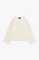 SEQUIN CARDIGAN