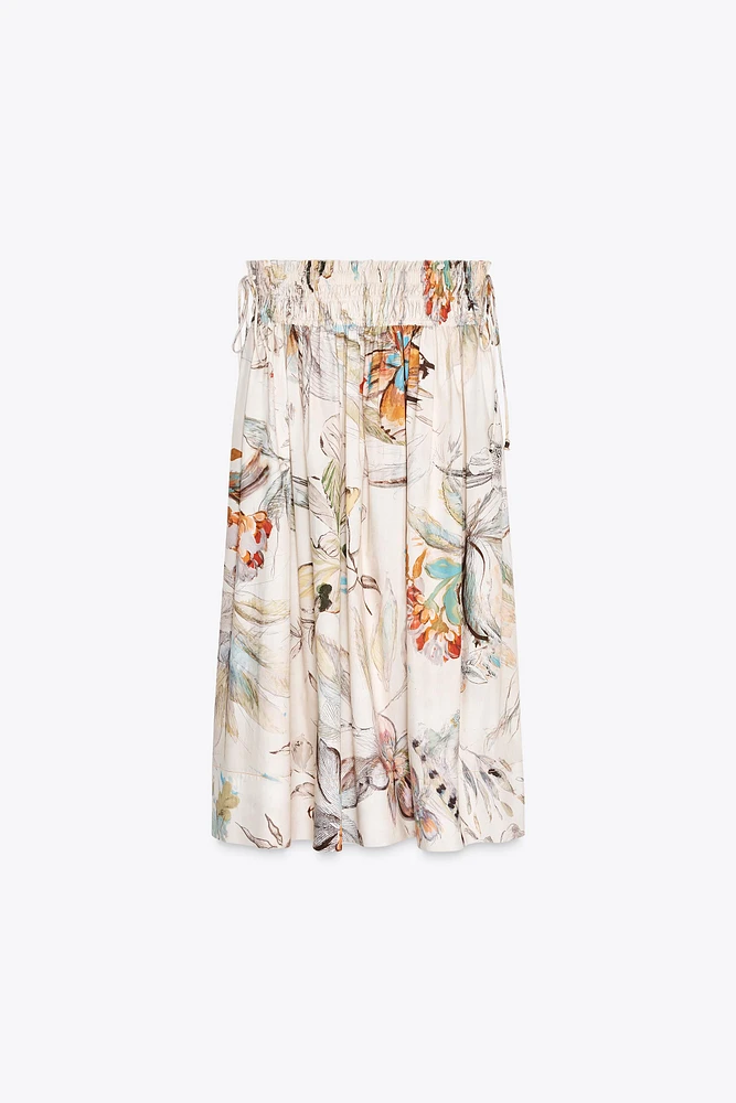JUPE MIDI IMPRIMÉE ZW COLLECTION