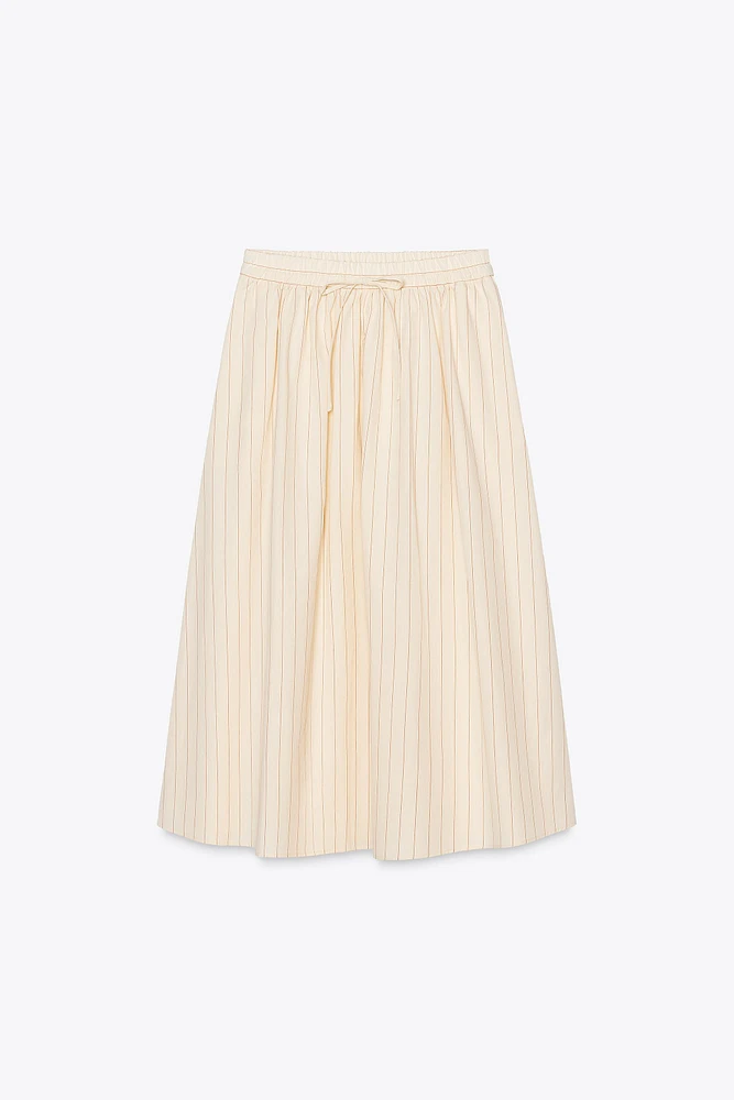 JUPE MIDI RAYURES ZW COLLECTION