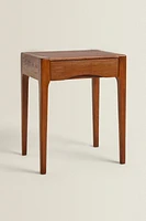 OAK NIGHTSTAND WITH DRAWER