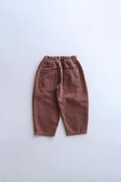 WOOL BLEND TWILL PANTS - TIMELESZ