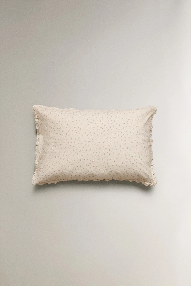 TAIE D’OREILLER ENFANT VOLANT FLEUR