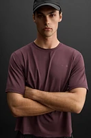 T-SHIRT PERFORÉ IMPRIMÉ