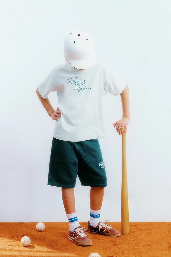 T-SHIRT JOGGING INSCRIPTION