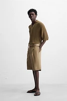 POLO EN MAILLE PERLÉE