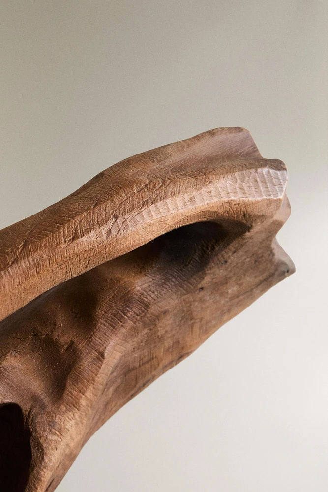 DECORATIVE WOODEN TRUNK