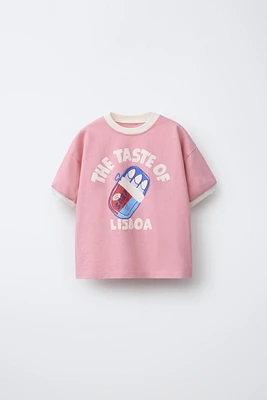 SARDINE PRINT T-SHIRT