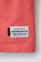 ENSEMBLE T-SHIRT ET BERMUDA ÉTIQUETTE