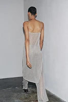 CUT OUT KNIT LONG TOP