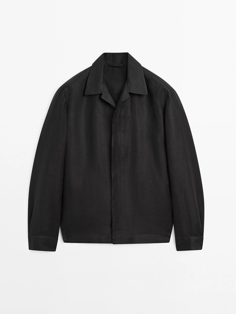 100% linen overshirt - Limited Edition