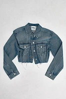 CROPPED DENIM JACKET