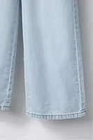 JEAN LARGE À TAILLE FINE