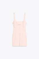 SHORT TIE-STRAP DRESS