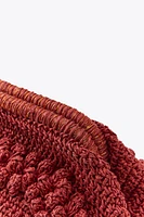 SMALL KNOTTED WOVEN BAG