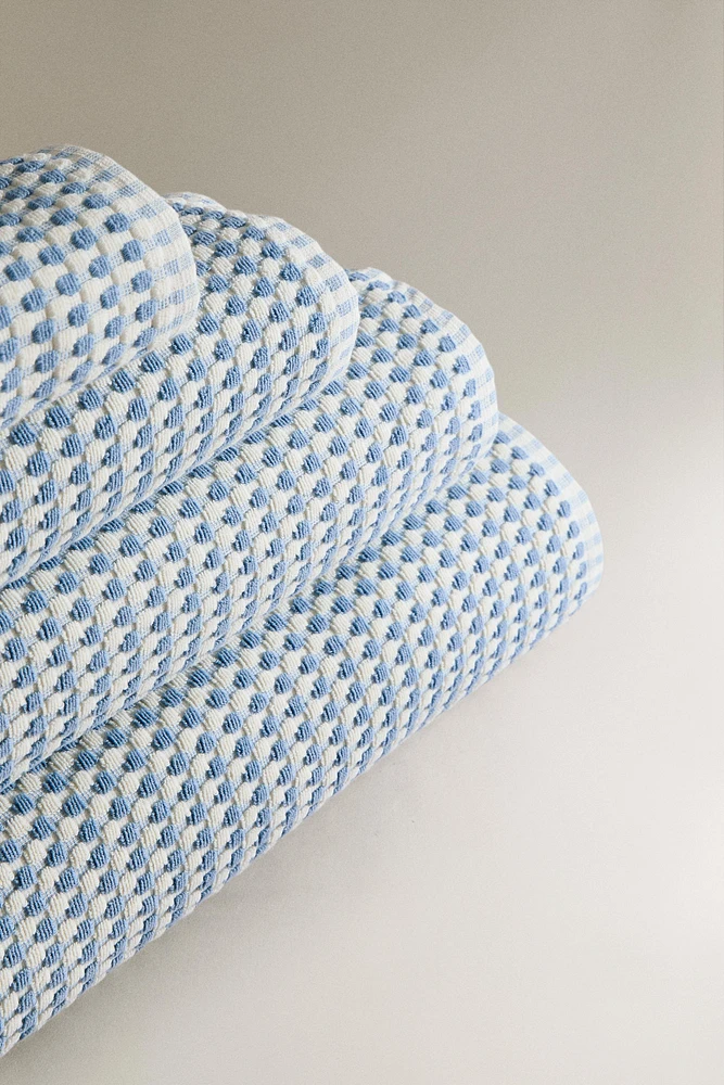 SERVIETTE DE BAIN COTON TEXTUR