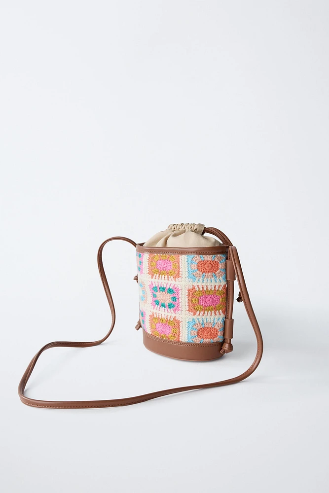 CROCHET CROSSBODY BAG