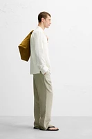 CHEMISE COTON À POCHES