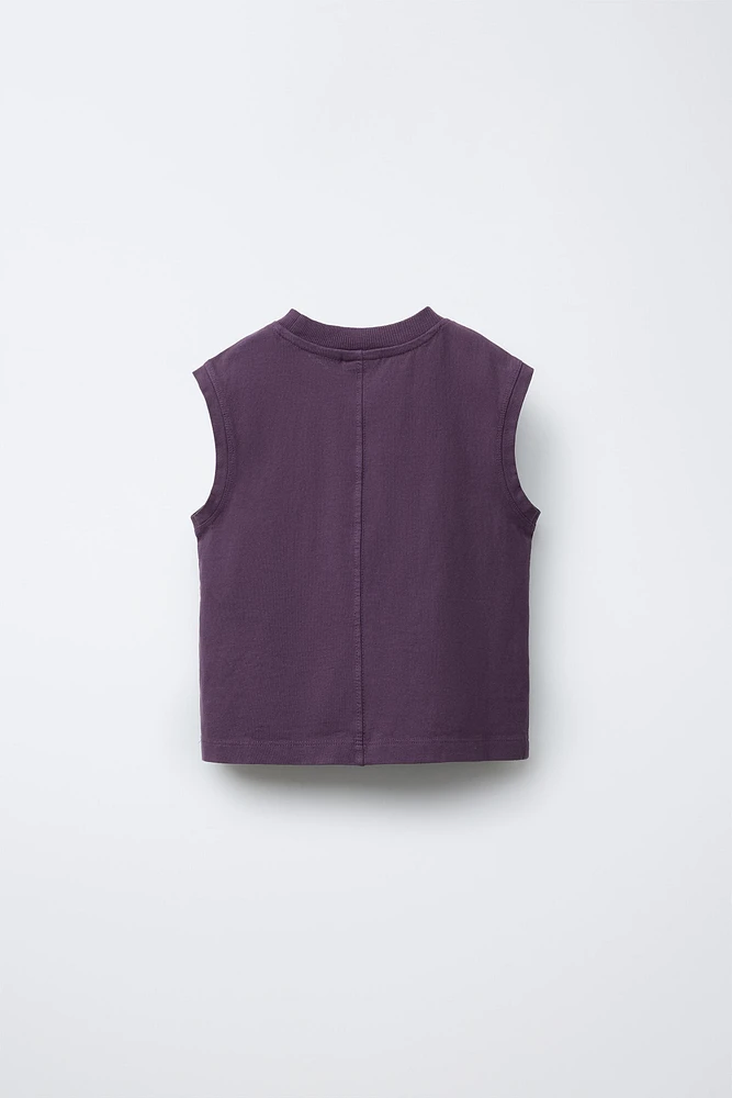 GARMENT DYE LOGO T-SHIRT