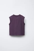 GARMENT DYE LOGO T-SHIRT