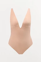 POLYAMIDE CROSS-BACK STRAPPY BODYSUIT