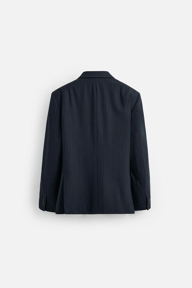 PINSTRIPE SUIT JACKET LIMITED EDITION