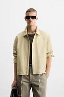 COTTON-LINEN JACKET
