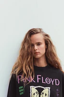 T-SHIRT EFFET DÉLAVÉ PINK FLOYD