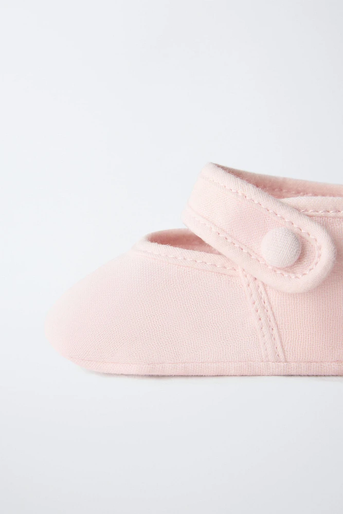 BALLERINES EN COTON
