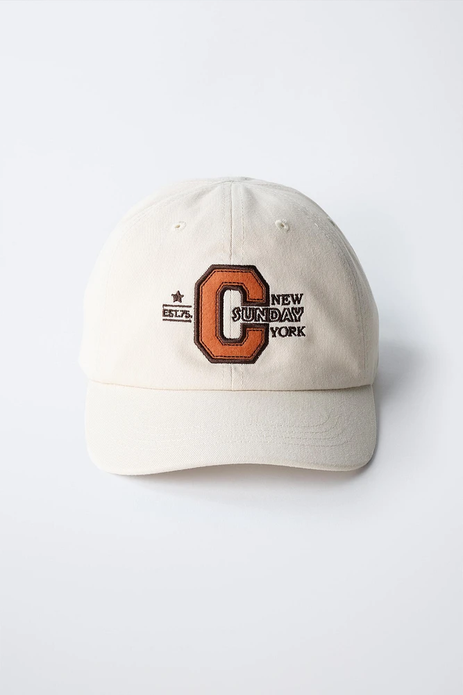 EMBROIDERED CAP