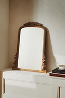 MIROIR MURAL BOIS DORÉ