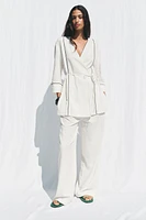 TRIM WRAP JACKET