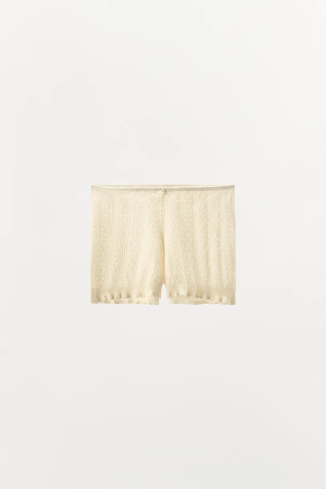 SHORT BOXER POINTELLE
