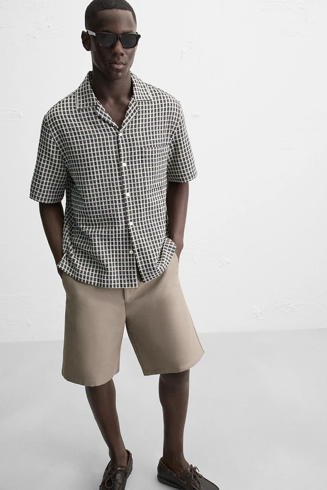 CHEMISE RELAXED FIT À CARREAUX