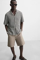 CHEMISE RELAXED FIT À CARREAUX