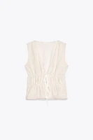 RUSTIC JACQUARD TOP