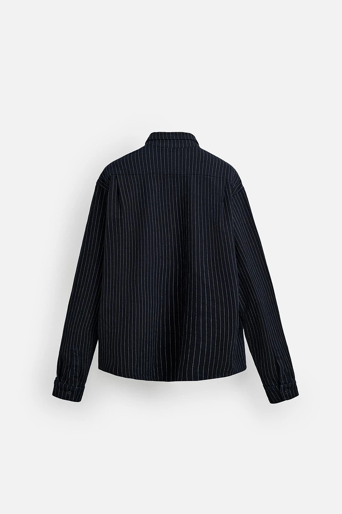 RELAXED FIT STRIPED SHIRT