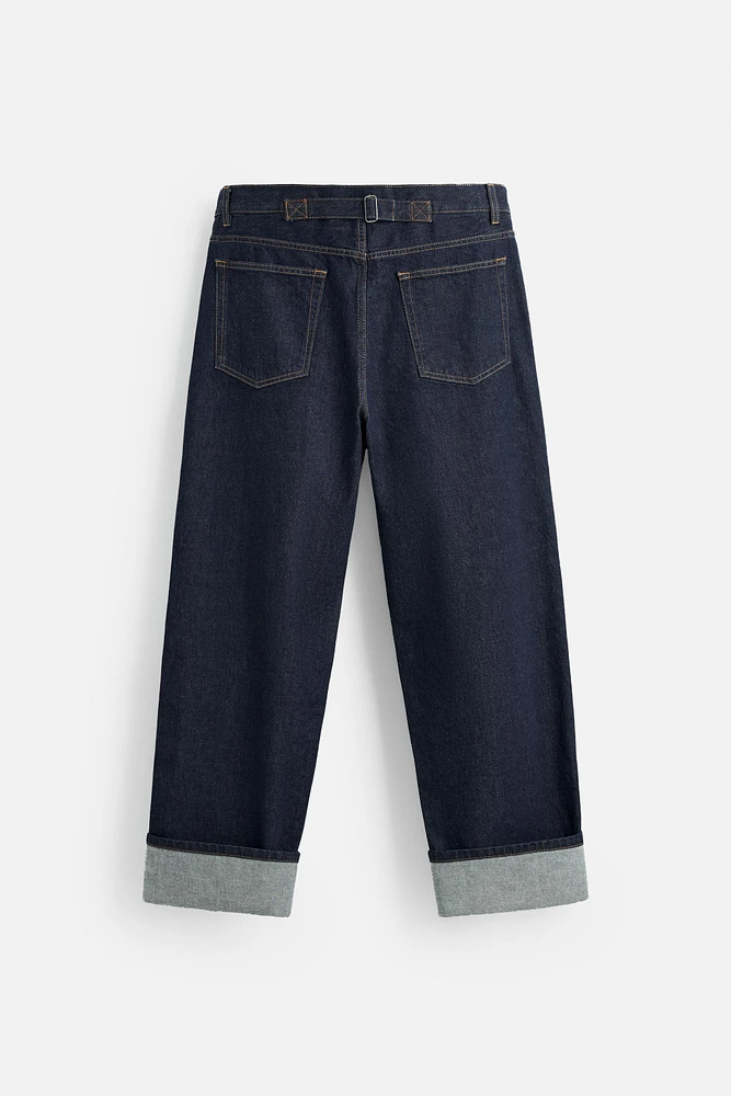 LIMITED EDITION RELAXED FIT CUFFED JEANS