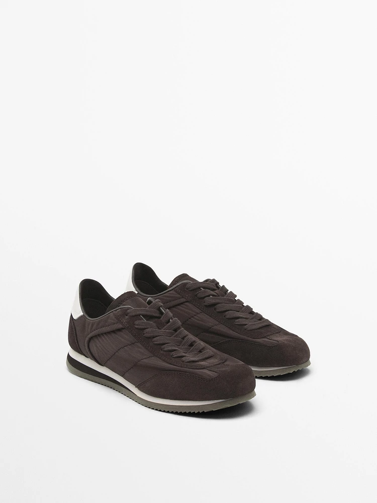 Combined fabric trainers