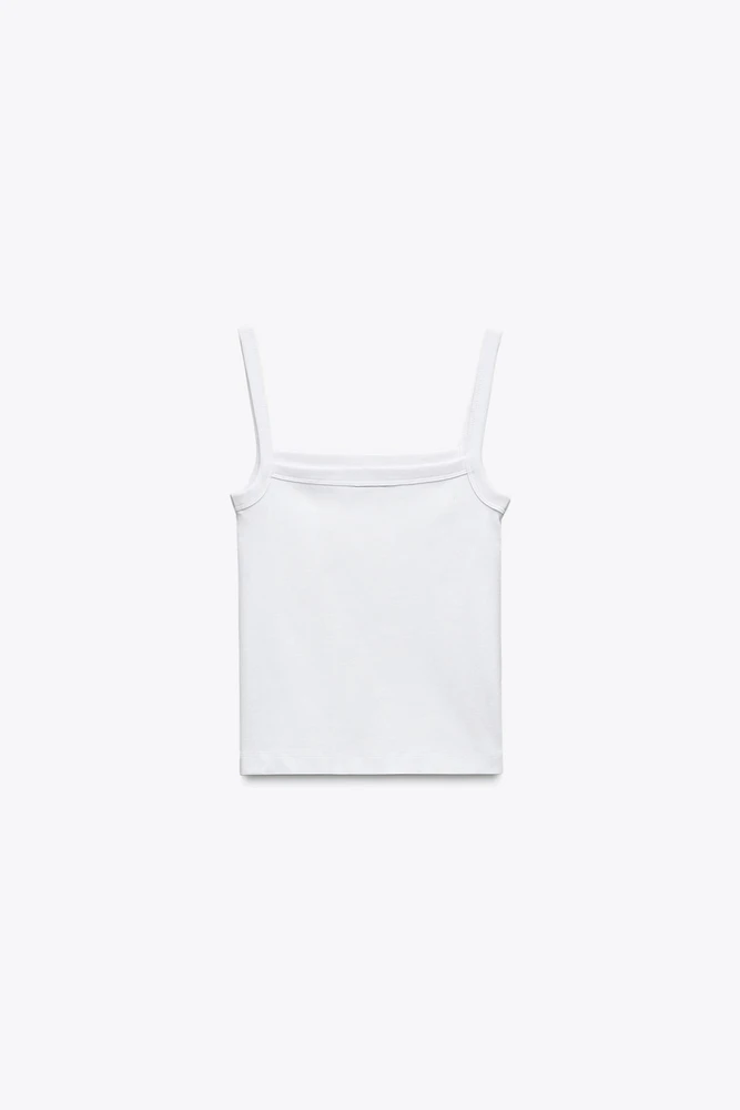 SQUARE NECK SHIRT