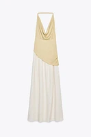 ROBE HALTER COMBINÉE