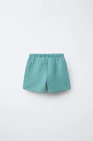 TEXTURED SHORTS