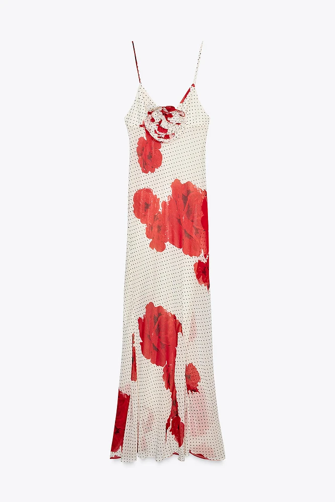 ROBE LONGUE IMPRIMÉE FLEUR