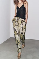 PANTALON IMPRIMÉ ANIMAL ZW COLLECTION