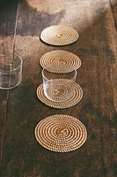 ROUND PAPER COASTER (PACK OF 4)