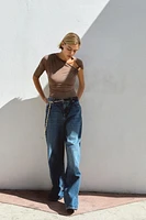 ASYMMETRIC POLYAMIDE TOP