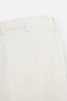 TEXTURED REGULAR FIT PANTS