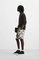 ANIMAL PRINT SHORTS