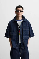 CHEMISE EN JEAN À POCHES